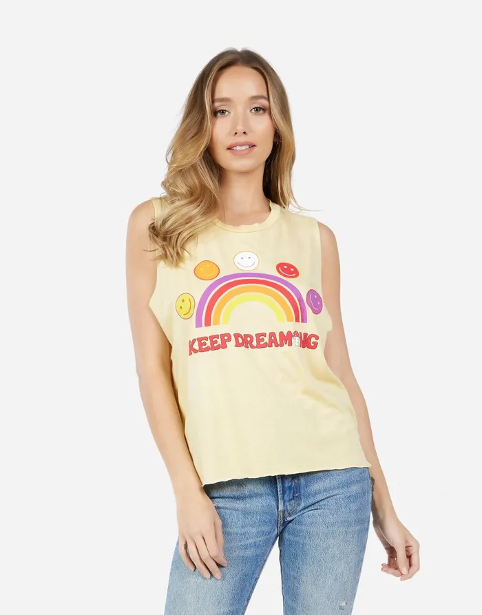 Kinzington Keep Dreaming Pollen Women039s Lauren Moshi Tanks