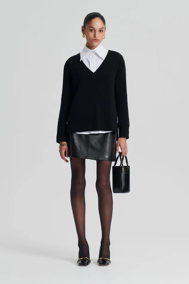 Knitwear CASHMERE V BLACK 8211 Scanlan Theodore Women