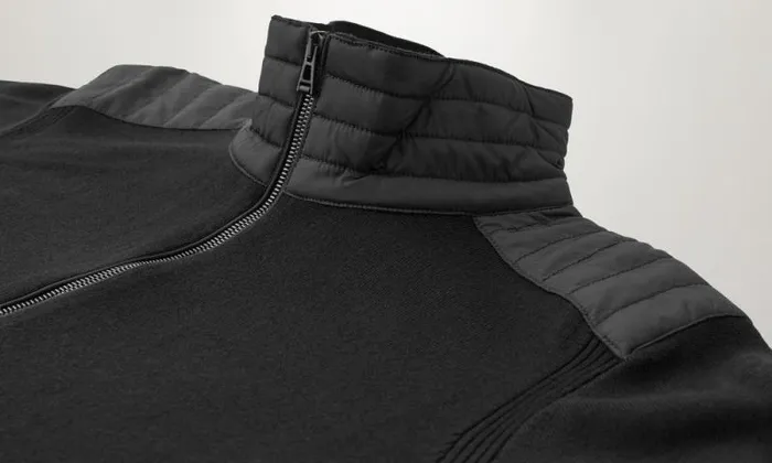 Knitwear Men Belstaff Kelby Zip Cardigan Black Knitwear Men Belstaff Kelby Zip Cardigan Black