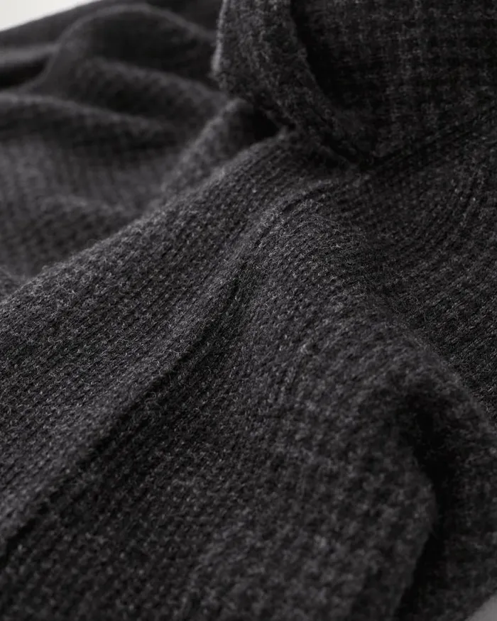 Knitwear Men Belstaff Kerrigan Crewneck Jumper Black Charcoal Knitwear Men Belstaff Kerrigan Crewneck Jumper Black Charcoal