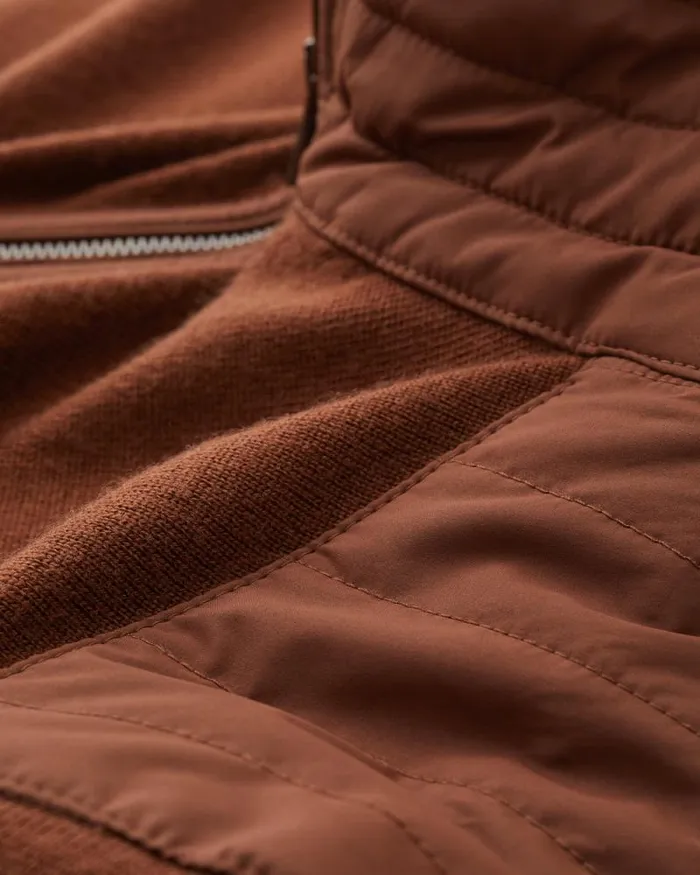 Knitwear Men Belstaff Kilmington Quarter Zip Jumper Deep Copper Knitwear Men Belstaff Kilmington Quarter Zip Jumper Deep Copper