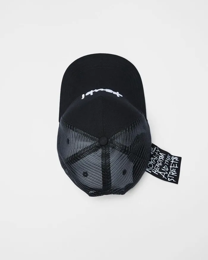 Ksubi 1999 Interstate Trucker Cap Black WomensMens Headwear