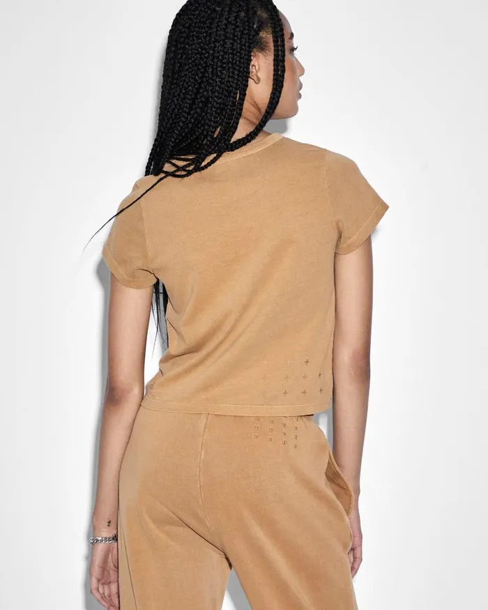 Ksubi 3 X 4 Mini Ss Tee Sunkissed Womens 4 X 4