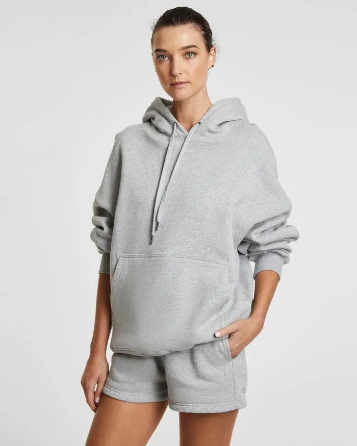Ksubi 3 X 4 Oh G Hoodie Grey Marl Womens Sweats
