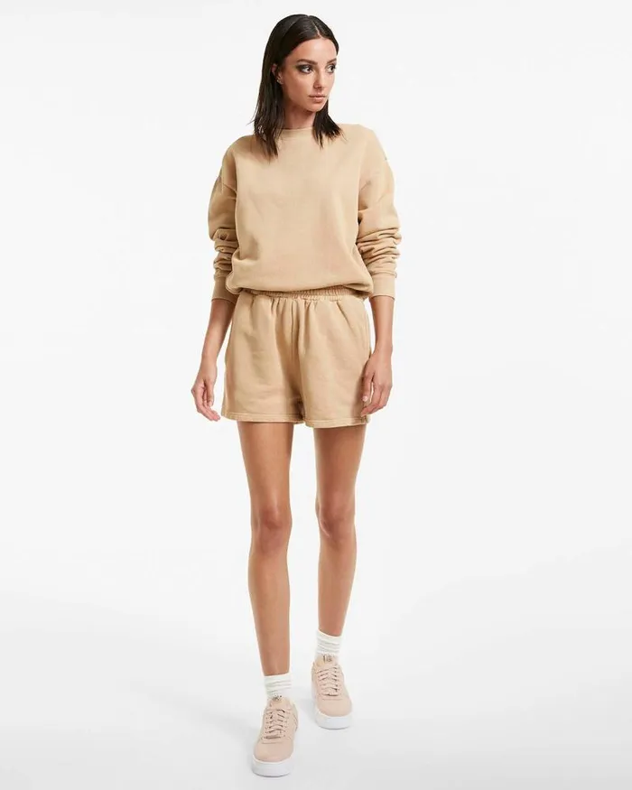 Ksubi 3 X 4 Trak Short Latte Womens Sweatpants