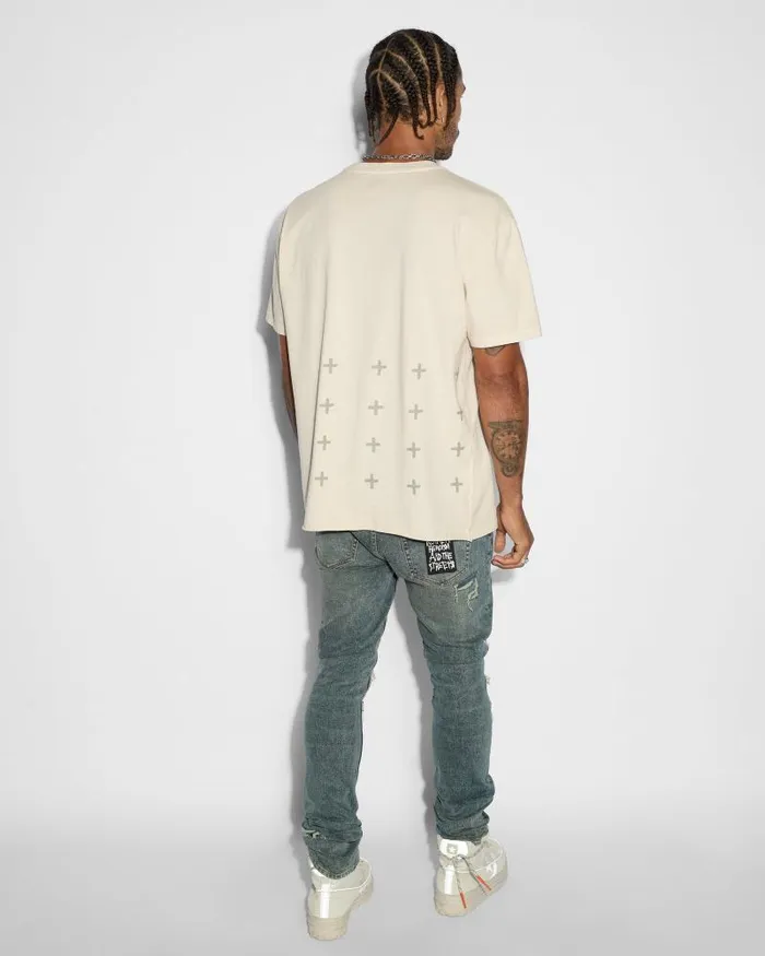 Ksubi All Day Biggie Ss Tee Desert Mens TShirts