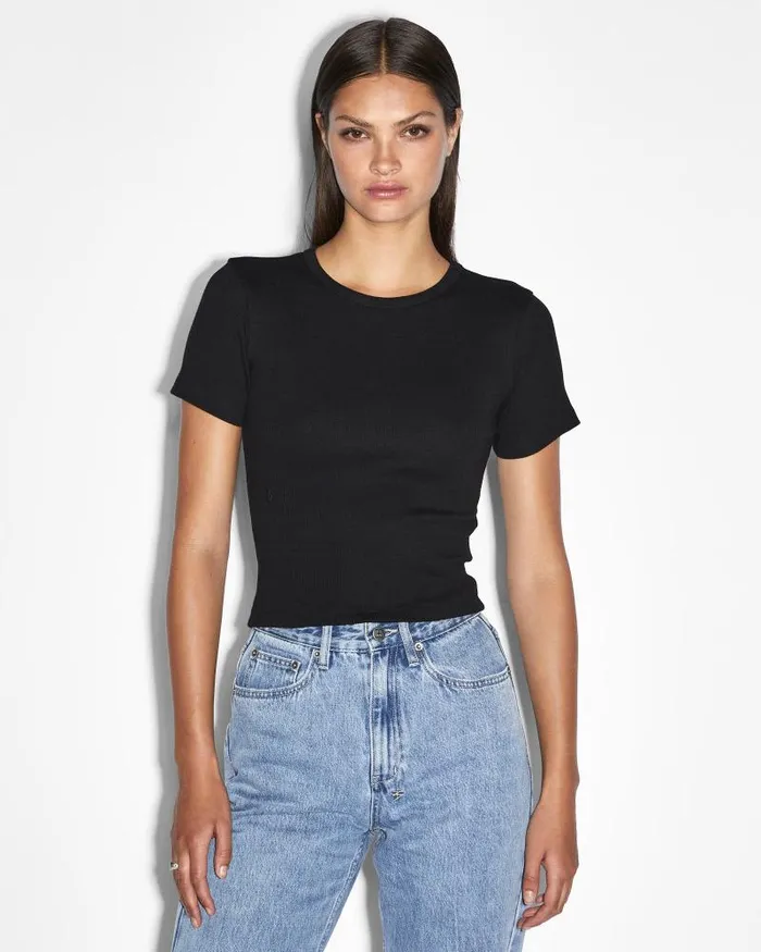 Ksubi Arise Tee Black Womens Tops