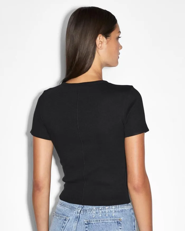 Ksubi Arise Tee Black Womens Tops