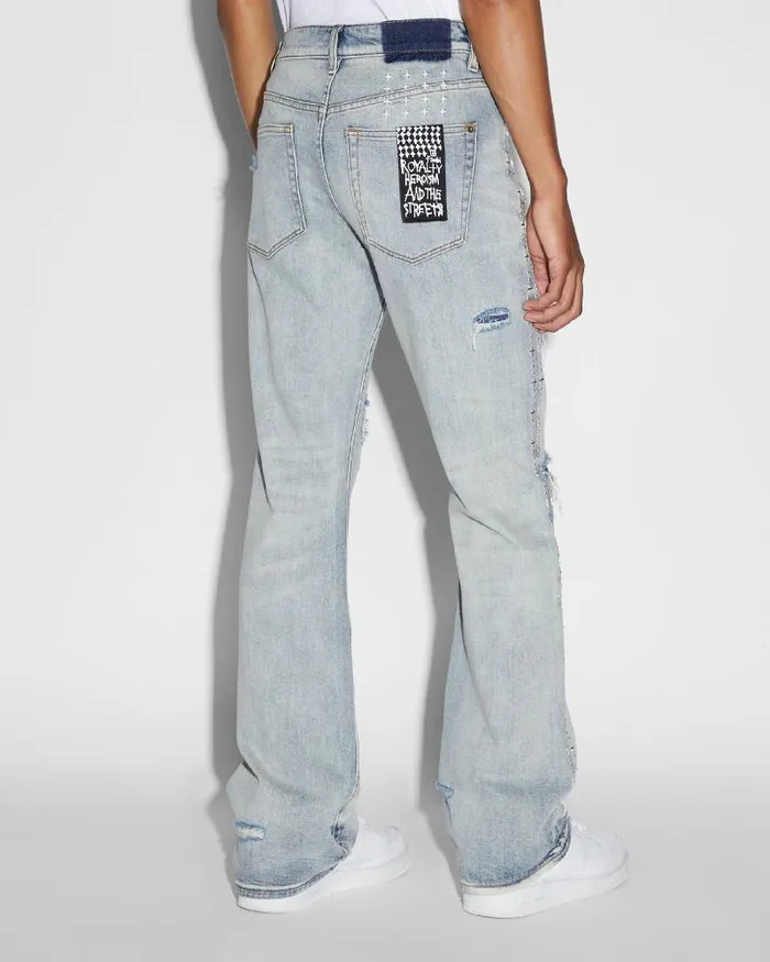 Ksubi Bronko Dyanamite Metal Mens Bootcut