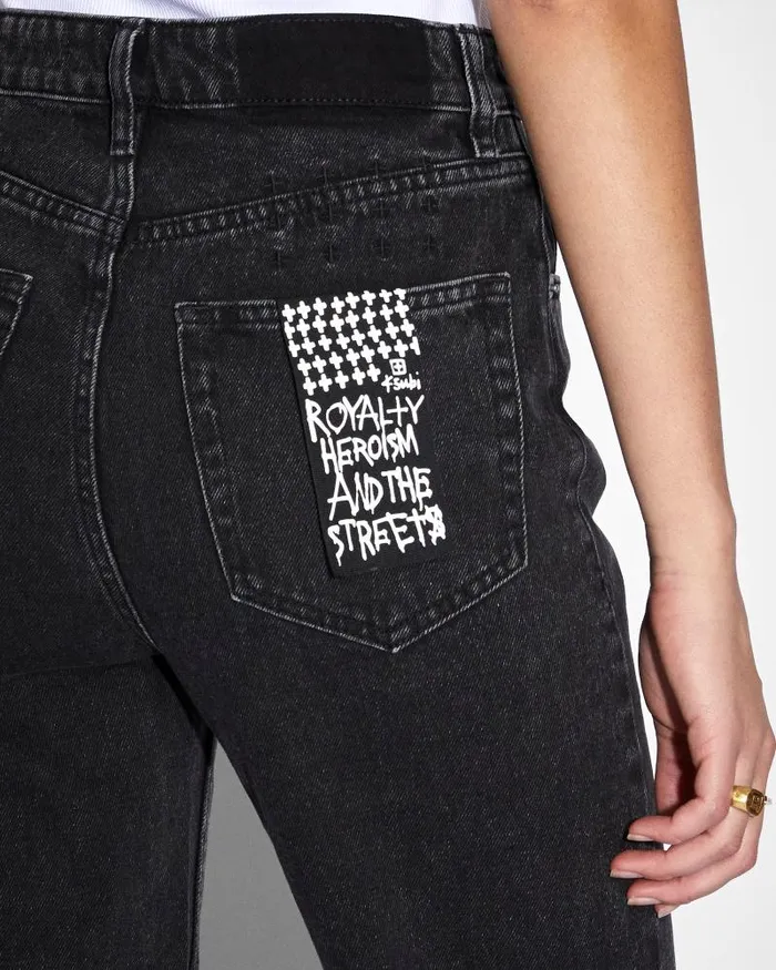 Ksubi Brooklyn Jean Shadow Trashed Womens Straight