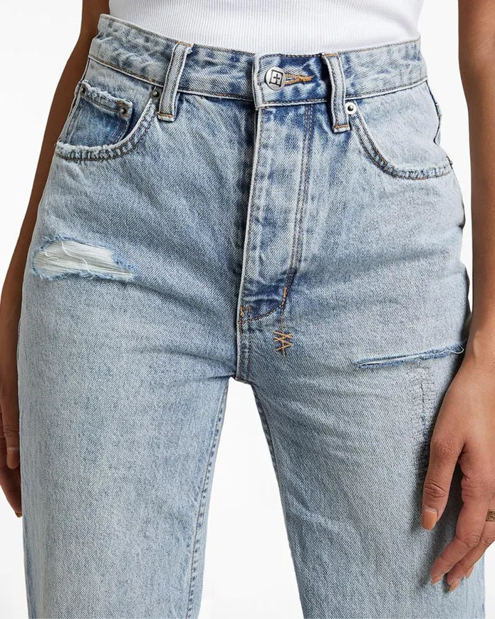Ksubi Brooklyn Jean Skream Trashed Womens Straight