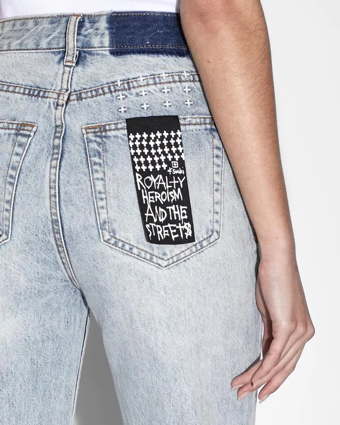 Ksubi Brooklyn Jean Skream Trashed Womens Straight