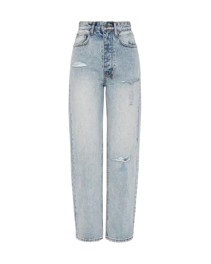 Ksubi Brooklyn Jean Skream Trashed Womens Straight