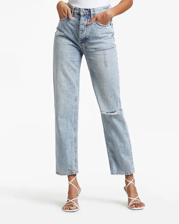 Ksubi Brooklyn Jean Skream Trashed Womens Straight