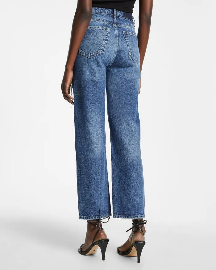 Ksubi Brooklyn Jean Stella Slashed Womens Straight