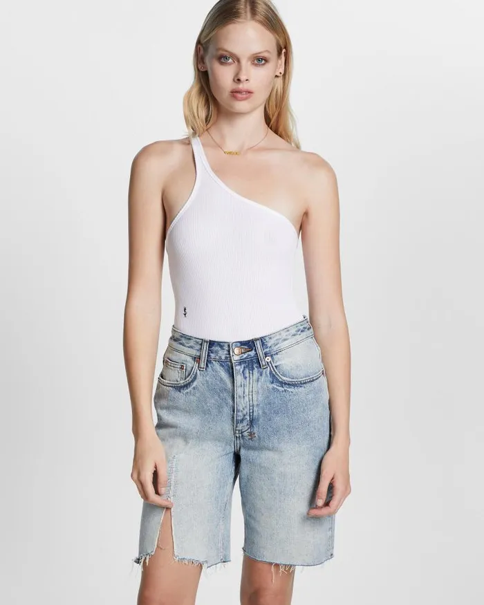 Ksubi Brooklyn Short Lifetime Ripped Womens Denim Shorts