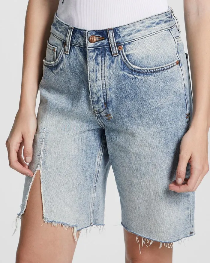 Ksubi Brooklyn Short Lifetime Ripped Womens Denim Shorts