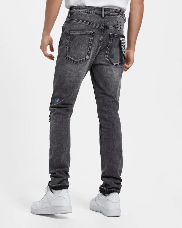 Ksubi Chitch Cold Image Black Mens Skinny
