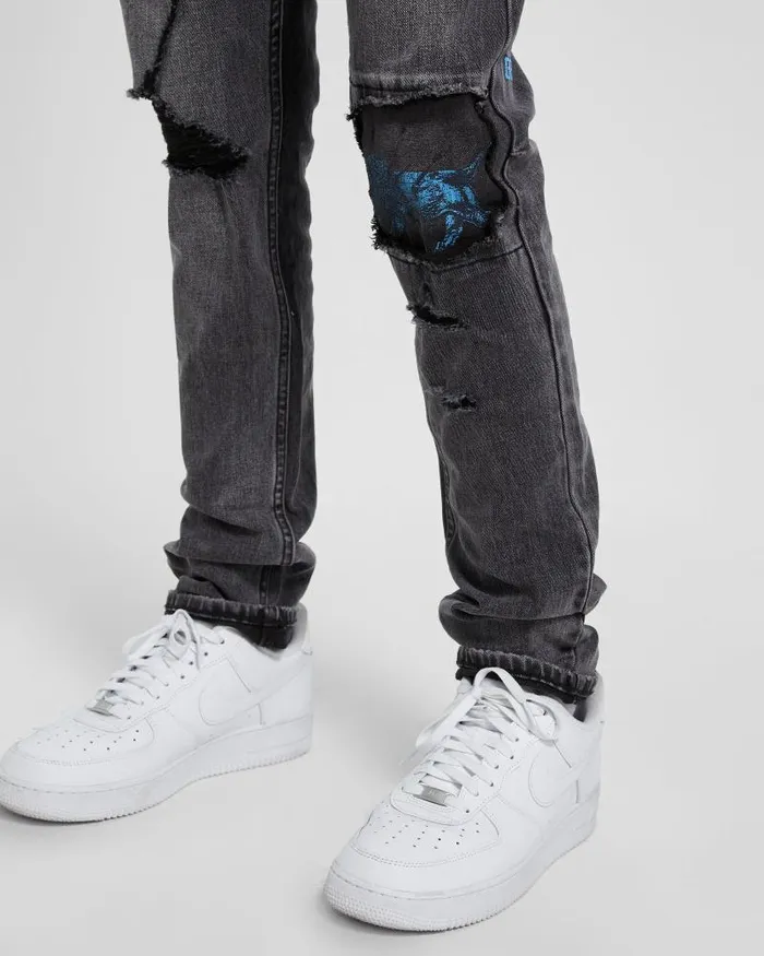 Ksubi Chitch Cold Image Black Mens Skinny