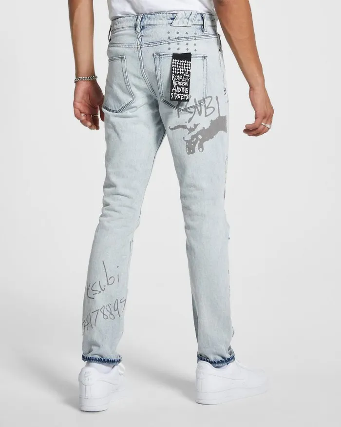 Ksubi Chitch Flyer Trashed Mens Skinny
