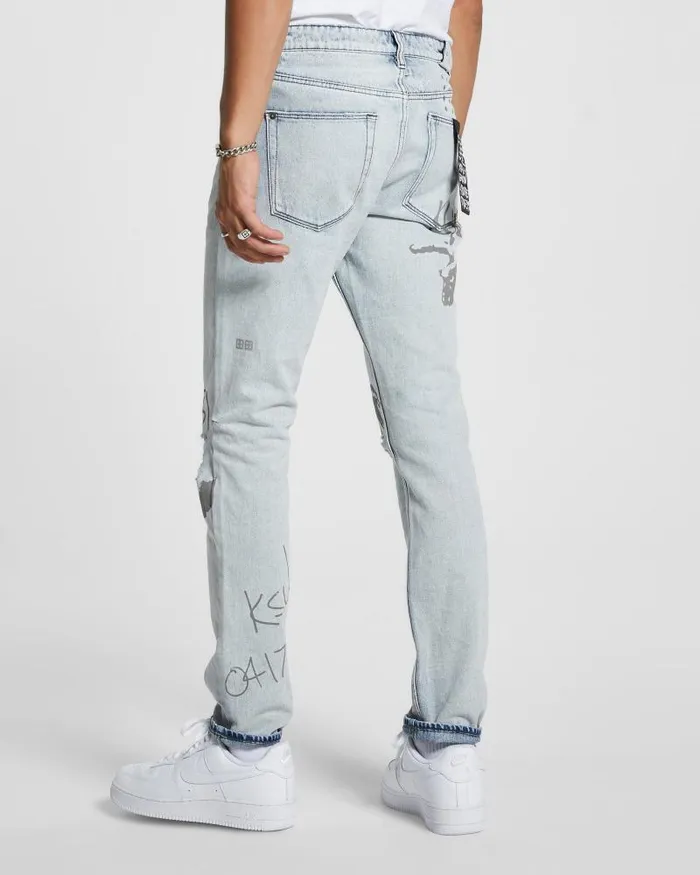 Ksubi Chitch Flyer Trashed Mens Skinny