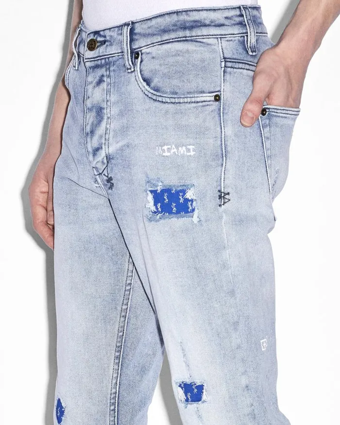 Ksubi Chitch Miami Philly Blue Mens Skinny