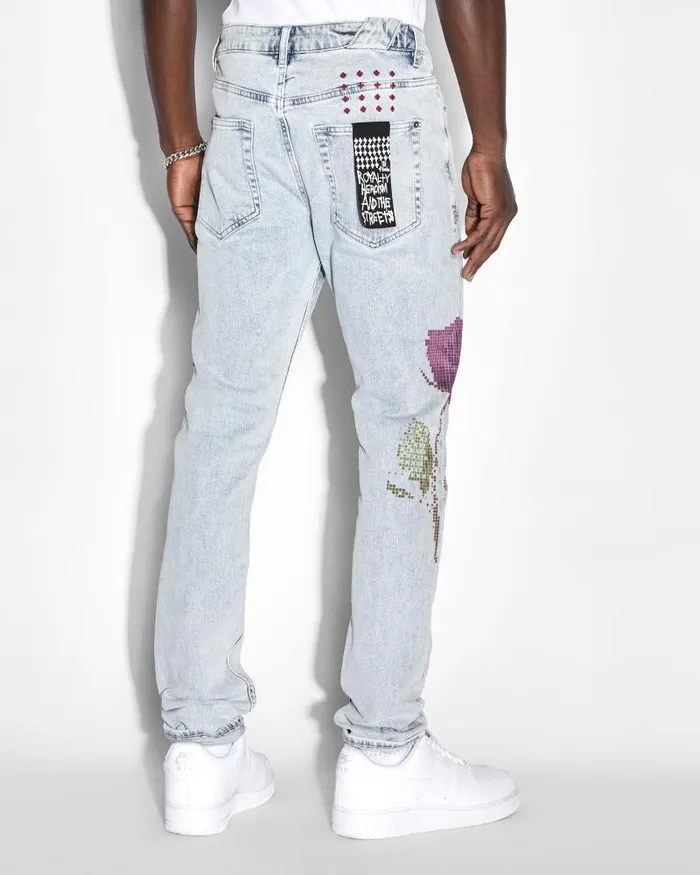 Ksubi Chitch Pixel Refresh Mens Skinny