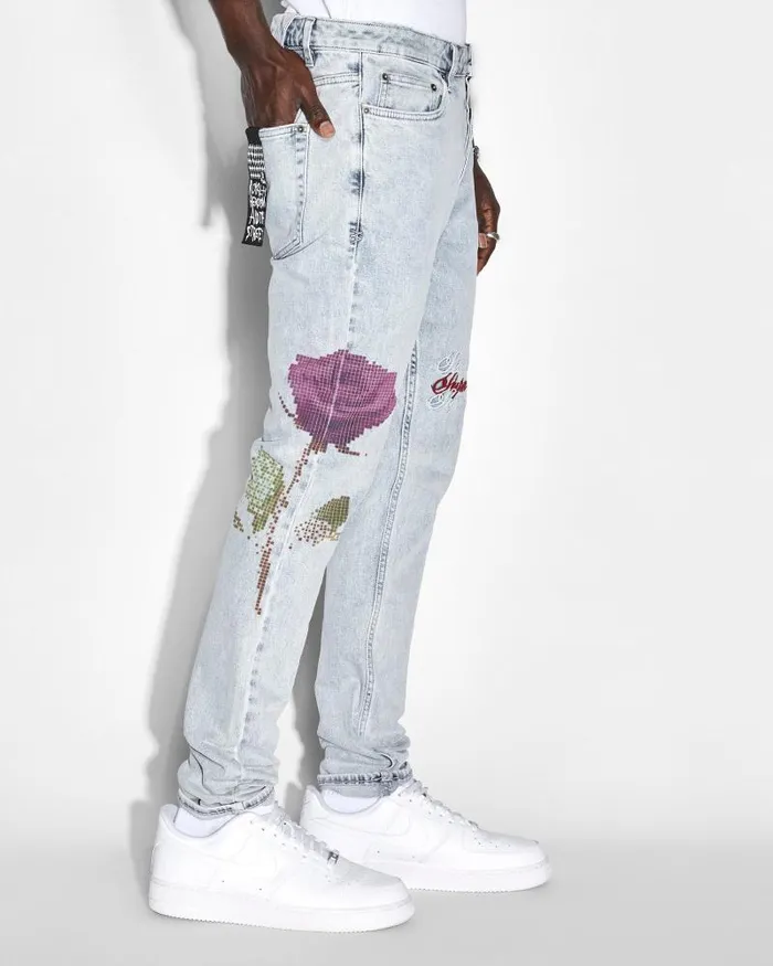 Ksubi Chitch Pixel Refresh Mens Skinny