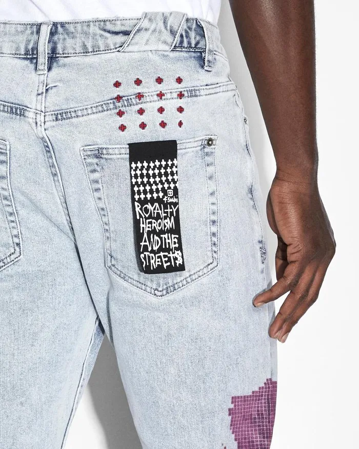 Ksubi Chitch Pixel Refresh Mens Skinny