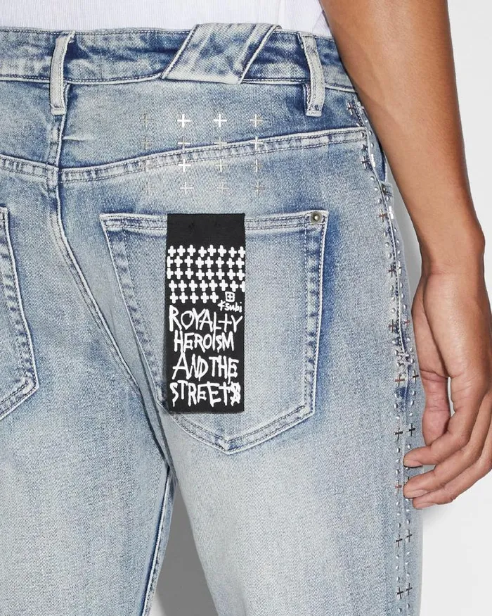 Ksubi Chitch Punk Metalik Mens Skinny