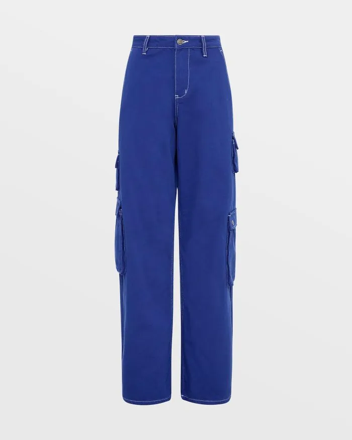 Ksubi Drill Cargo Cobalt Womens Pants