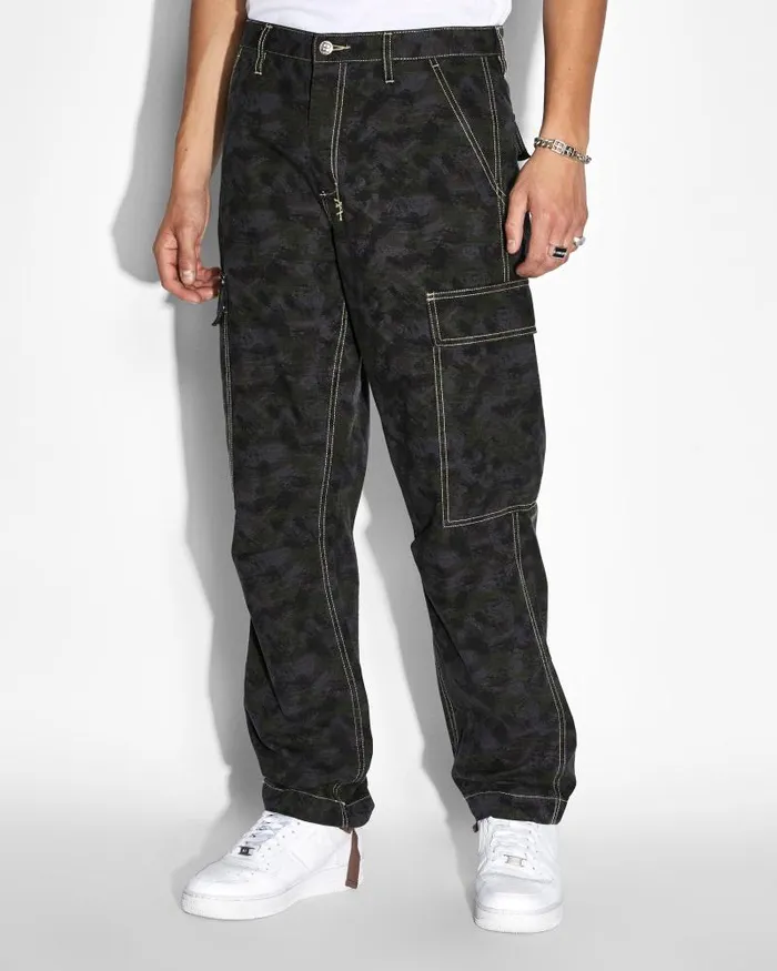 Ksubi Fugitive Cargo Pant Camo Mens Pants