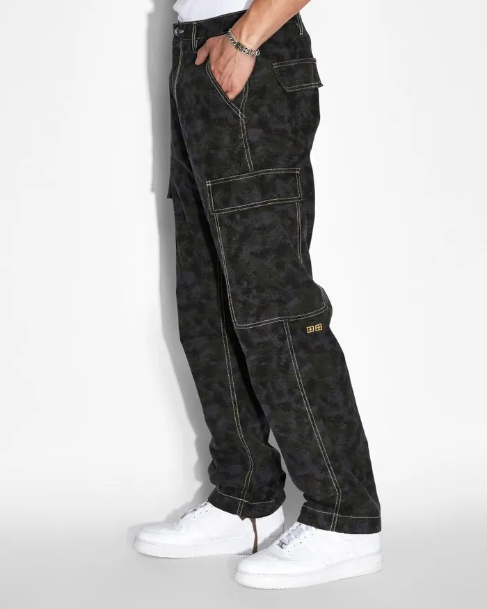 Ksubi Fugitive Cargo Pant Camo Mens Pants
