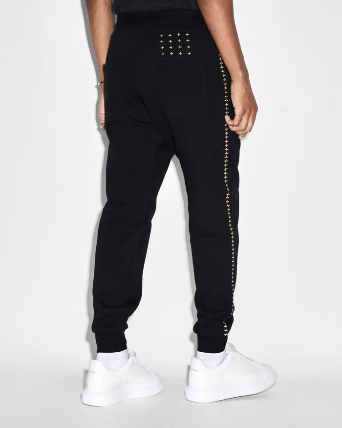 Ksubi Ksubi 23 Restore Trak Jet Black Mens Sweatpants