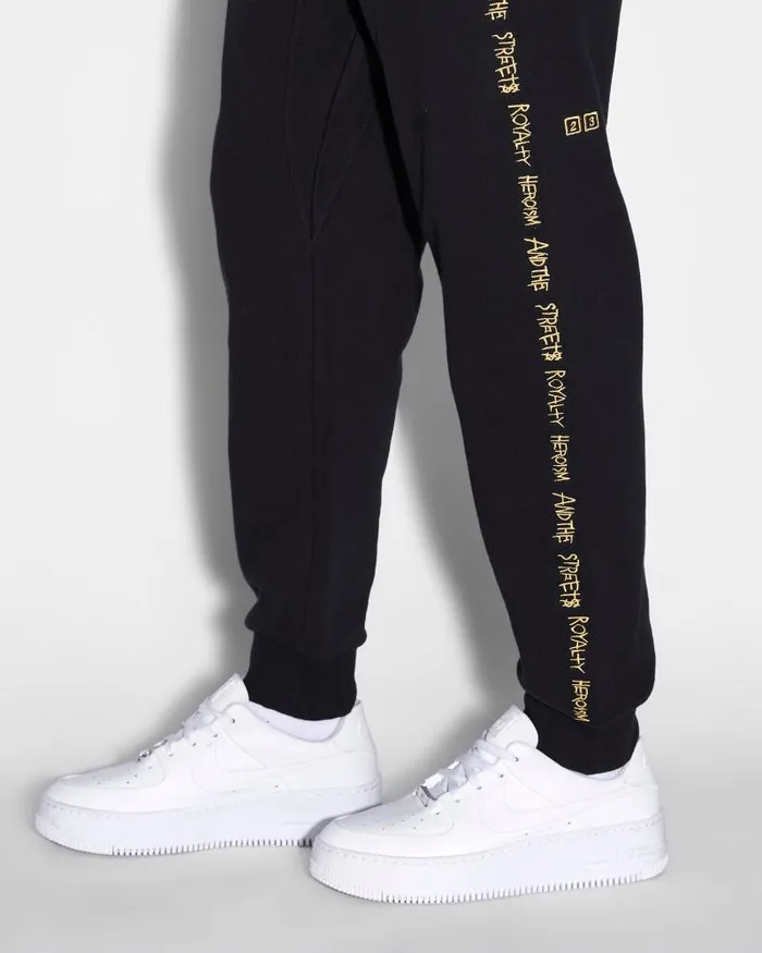 Ksubi Ksubi 23 Restore Trak Jet Black Mens Sweatpants
