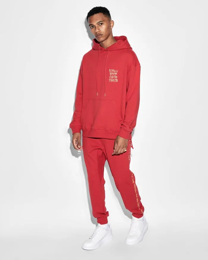 Ksubi Ksubi 23 Restore Trak Red Mens Pants