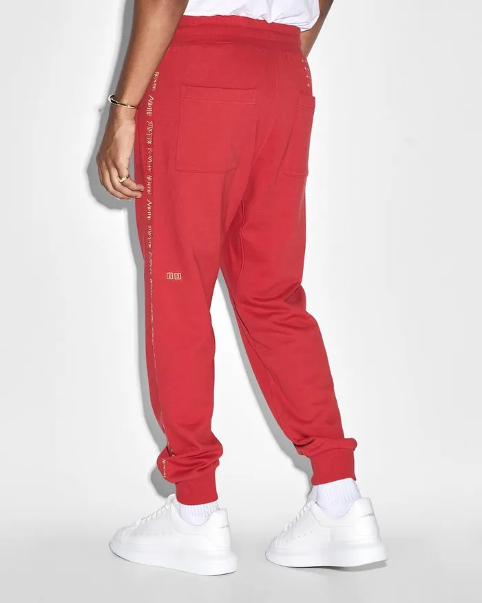 Ksubi Ksubi 23 Restore Trak Red Mens Pants