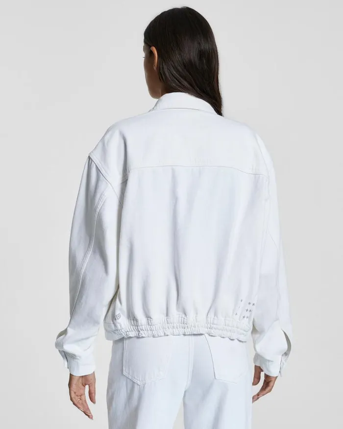 Ksubi New Wave Jacket Blanc Womens Jackets