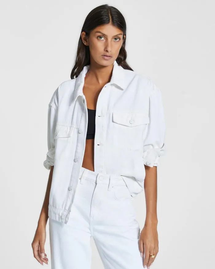 Ksubi New Wave Jacket Blanc Womens Jackets