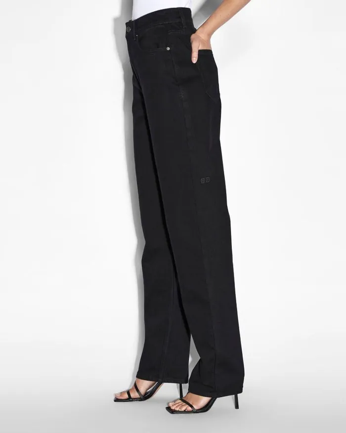 Ksubi Playback Jet Black Womens Straight