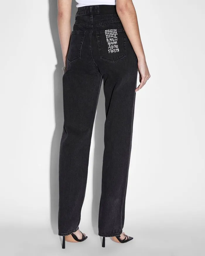 Ksubi Playback Noir Womens Straight