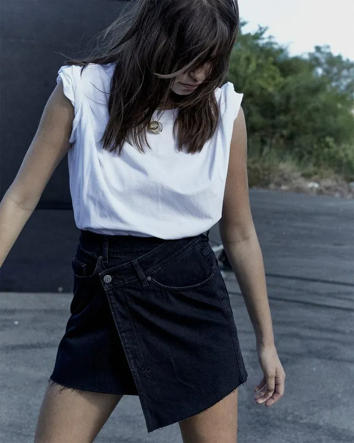 Ksubi Rap Skirt Stealth Womens Wrap Skirts