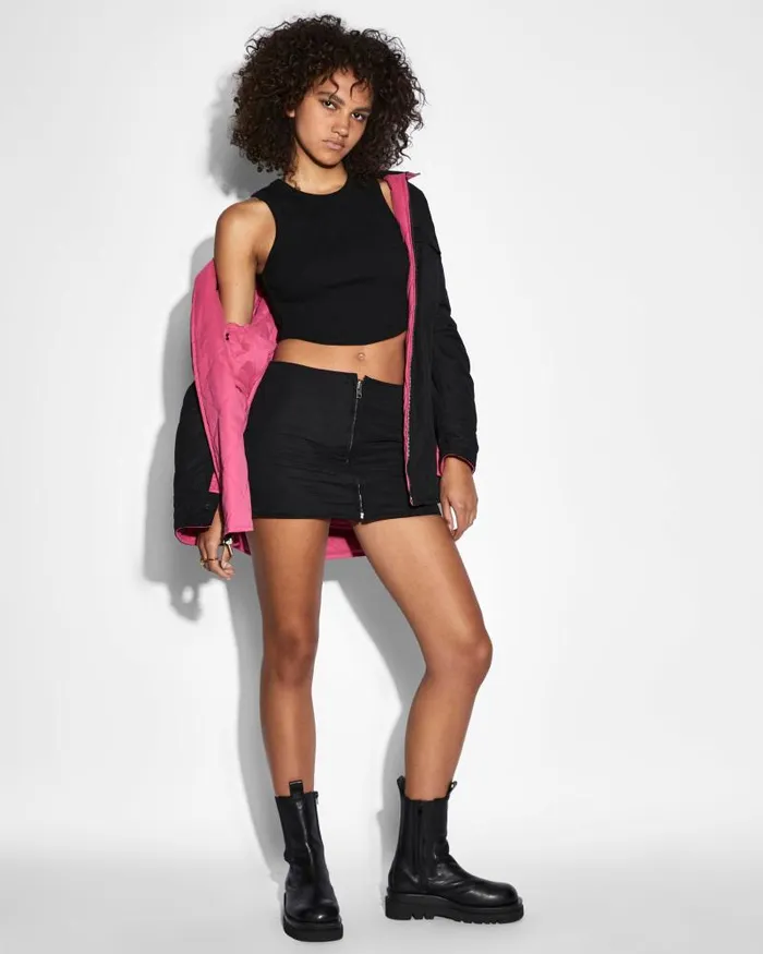 Ksubi Reversible Ls Shacket Womens Jackets