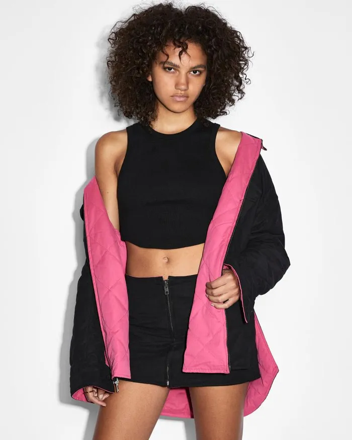 Ksubi Reversible Ls Shacket Womens Jackets