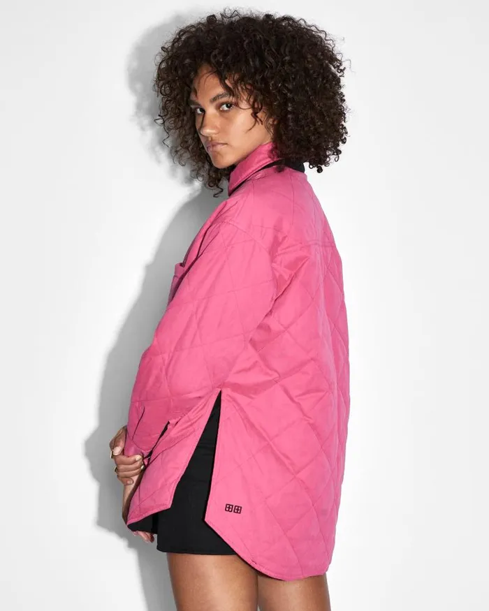 Ksubi Reversible Ls Shacket Womens Jackets