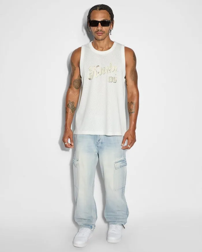 Ksubi Riot Cargo Pant Blue Ice Mens Pants