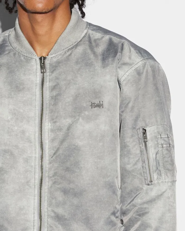 Ksubi Royalty Bomber Overdye Earth Mens Jackets