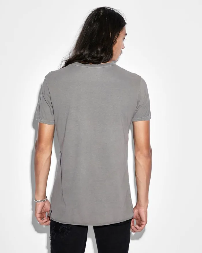Ksubi Seeing Lines Ss Tee Vintage Grey Mens TShirts