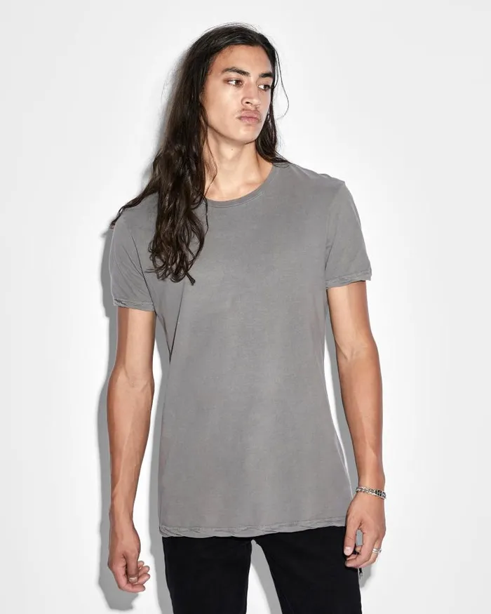 Ksubi Seeing Lines Ss Tee Vintage Grey Mens TShirts