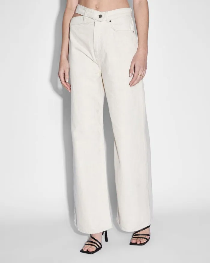 Ksubi Strider Dettached Jean Ecru Womens Baggy